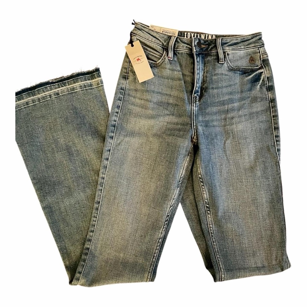 Idyllwind Women's  Old West High Risin' Released Hem Flare Jeans - Sz 2 / 36